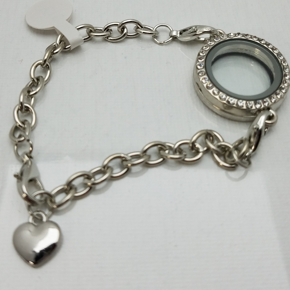 Build Your Own Memory Bracelet Silver 13$